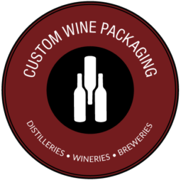 custom wine packaging logo
